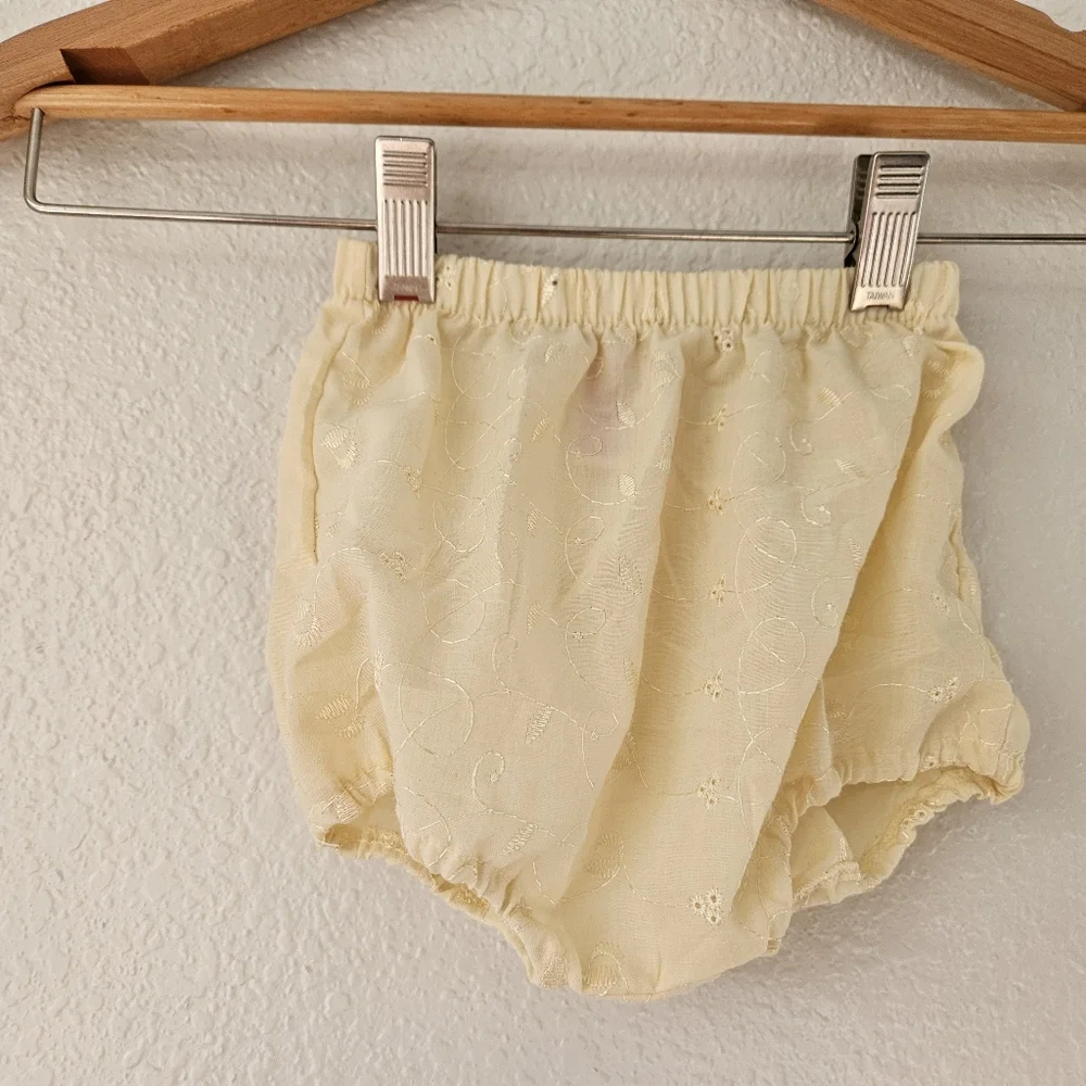 vintage little lindsey baby girl dress set